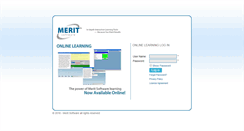 Desktop Screenshot of meritonlinelearning.com